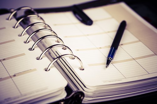 Termine in Wochenplaner eintragen