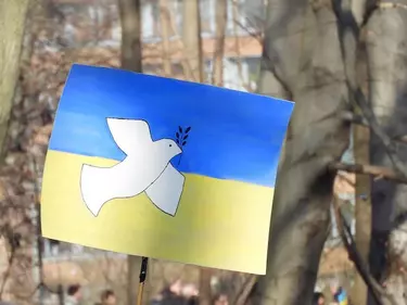 Frieden für die Ukraine und ganz Europa Friedens-Demo